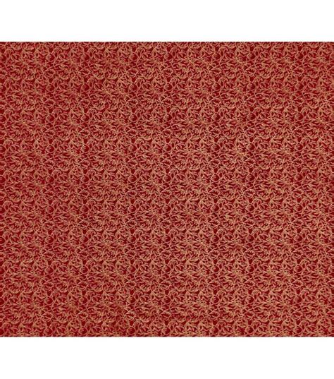 Scrolls & Vines on Maroon Metallic Fall Cotton Fabric 